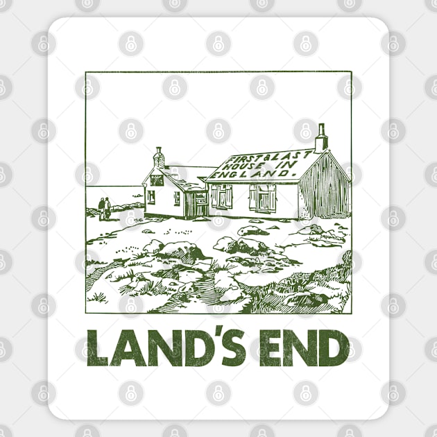 Land's End Sticker by CultOfRomance